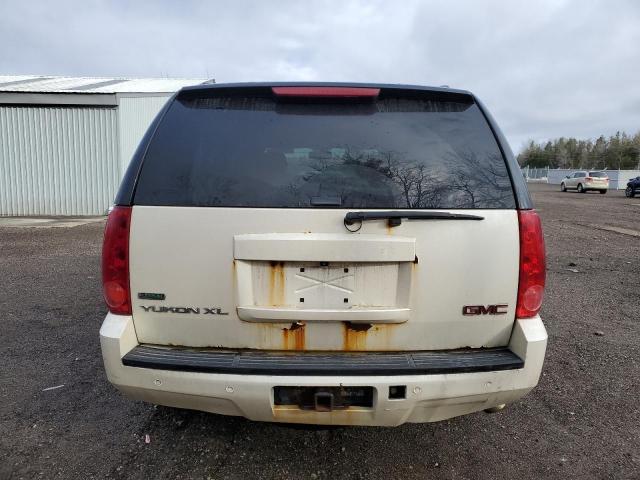 1GKUKLE32AR102000 - 2010 GMC YUKON XL K1500 SLT WHITE photo 6