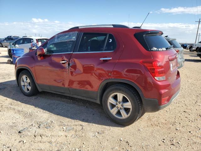 3GNCJLSB0JL249274 - 2018 CHEVROLET TRAX 1LT RED photo 2