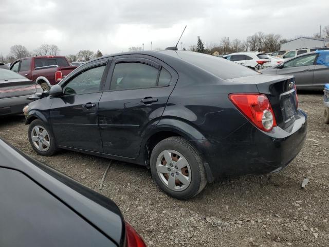 1G1JA5SH5F4158197 - 2015 CHEVROLET SONIC LS BLACK photo 2