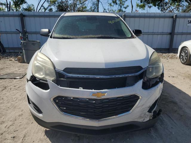 2GNALBEK9H1531433 - 2017 CHEVROLET EQUINOX LS WHITE photo 5