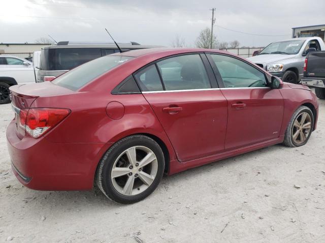 1G1PE5SB0E7161466 - 2014 CHEVROLET CRUZE LT RED photo 3