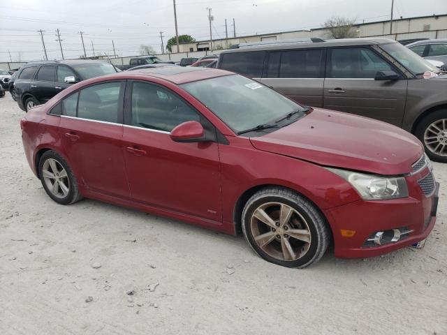 1G1PE5SB0E7161466 - 2014 CHEVROLET CRUZE LT RED photo 4