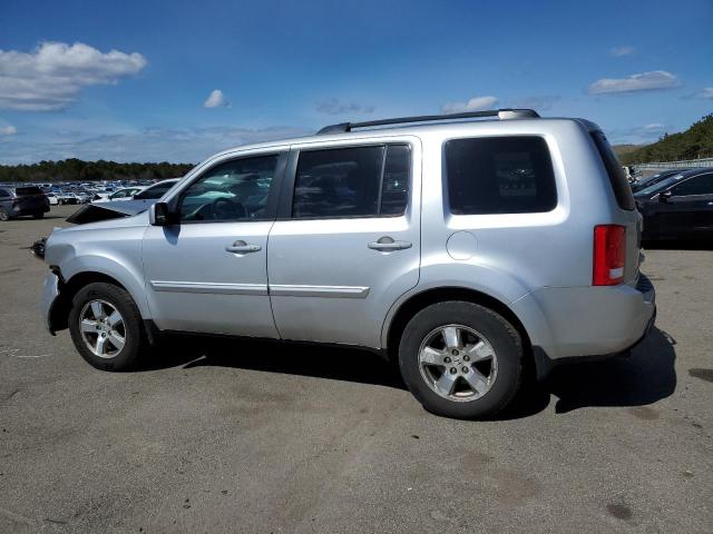 5FNYF4H54BB020085 - 2011 HONDA PILOT EXL SILVER photo 2