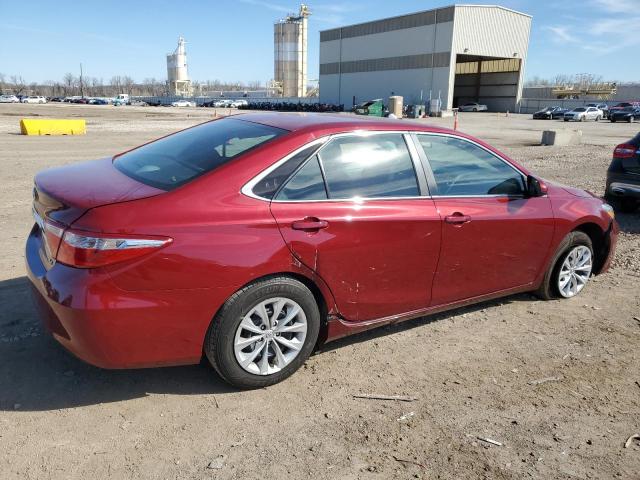 4T1BF1FK1GU524357 - 2016 TOYOTA CAMRY LE RED photo 3