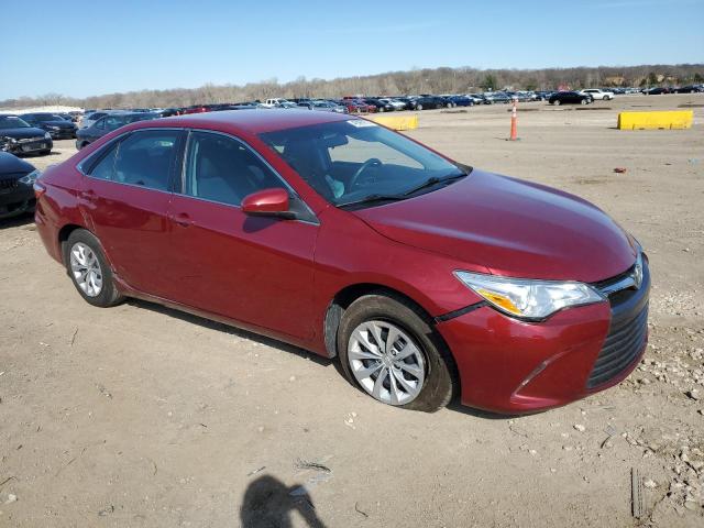 4T1BF1FK1GU524357 - 2016 TOYOTA CAMRY LE RED photo 4