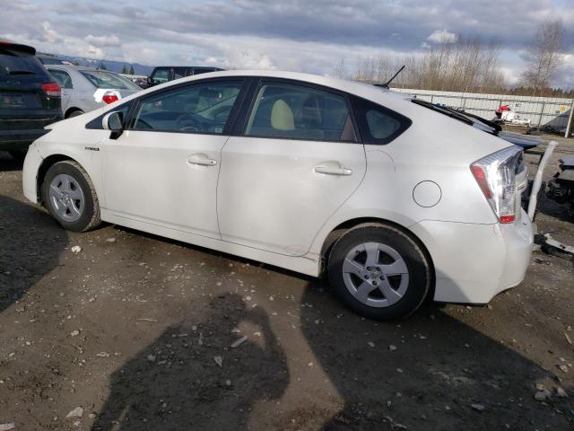 JTDKN3DU0A0087814 - 2010 TOYOTA PRIUS WHITE photo 2