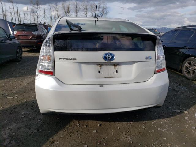 JTDKN3DU0A0087814 - 2010 TOYOTA PRIUS WHITE photo 6