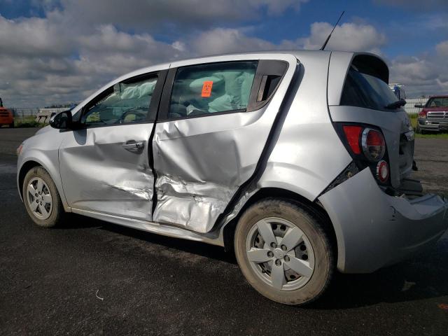 1G1JA6SH3E4219874 - 2014 CHEVROLET SONIC LS 银色 照片 2