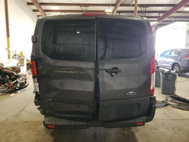 1FTYE1YM0JKB44722 - 2018 FORD TRANSIT T-150 GRAY photo 6