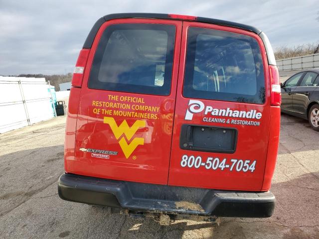 1GCWGAFP6M1146984 - 2021 CHEVROLET EXPRESS G2 RED photo 6