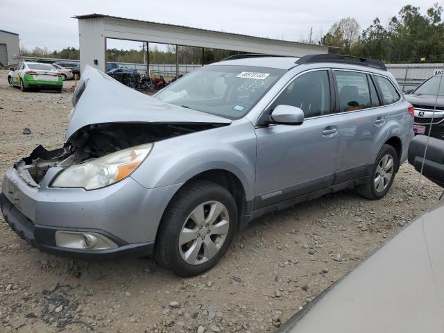 4S4BRBAC0C3212074 - 2012 SUBARU OUTBACK 2.5I SILVER photo 1