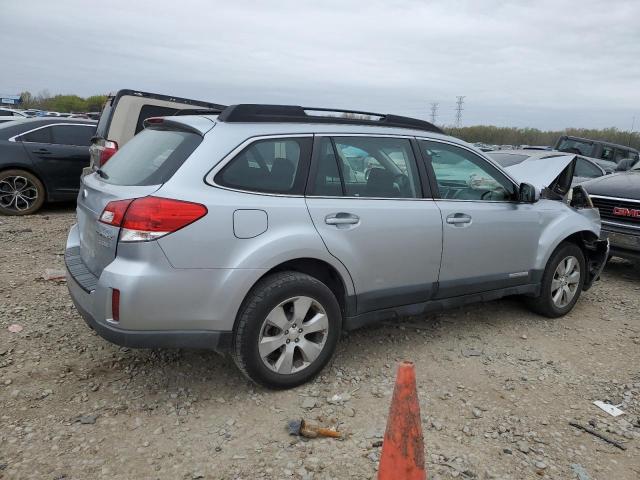 4S4BRBAC0C3212074 - 2012 SUBARU OUTBACK 2.5I SILVER photo 3