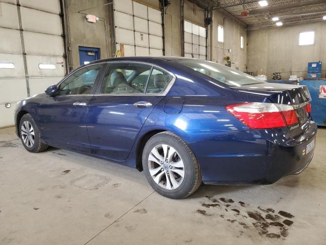 1HGCR2F39EA226136 - 2014 HONDA ACCORD LX BLUE photo 2