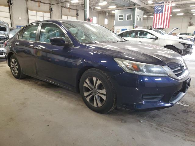 1HGCR2F39EA226136 - 2014 HONDA ACCORD LX BLUE photo 4