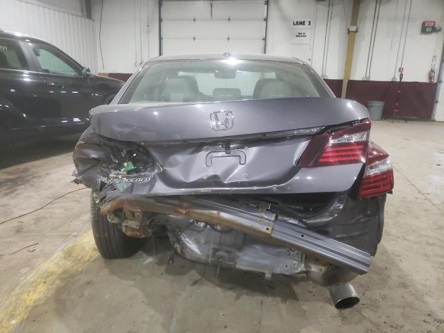 1HGCR2F8XGA153924 - 2016 HONDA ACCORD EXL CHARCOAL photo 6