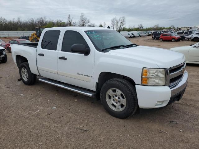 2GCEC13JX71503122 - 2007 CHEVROLET SILVERADO C1500 CREW CAB WHITE photo 4