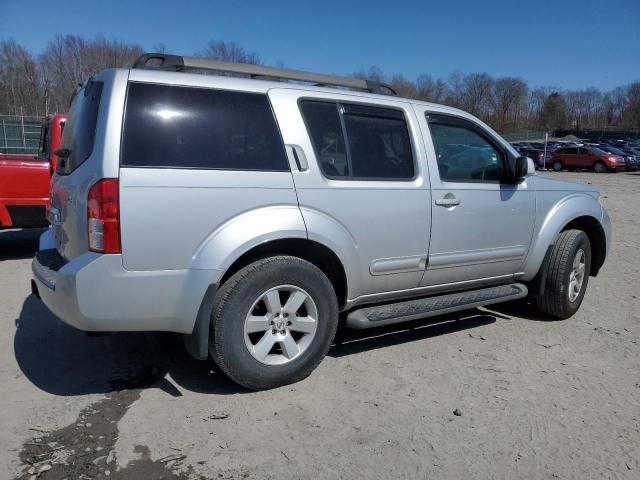 5N1AR18B78C634269 - 2008 NISSAN PATHFINDER S Gümüş foto 3