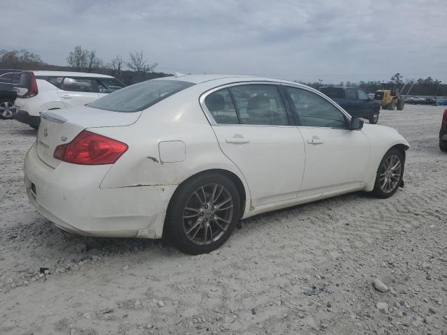 JN1CV6AP0DM302631 - 2013 INFINITI G37 BASE WHITE photo 3