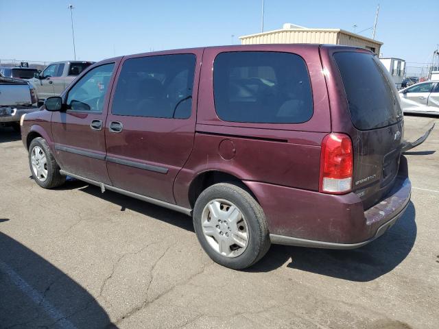 1GNDV23W58D175127 - 2008 CHEVROLET UPLANDER LS BURGUNDY photo 2