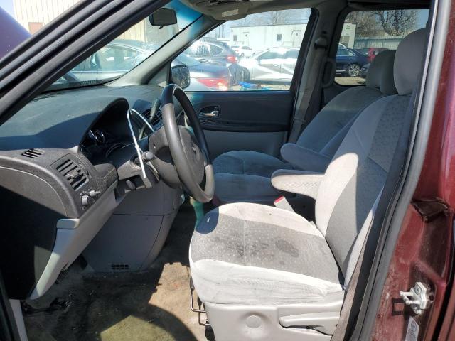 1GNDV23W58D175127 - 2008 CHEVROLET UPLANDER LS BURGUNDY photo 7
