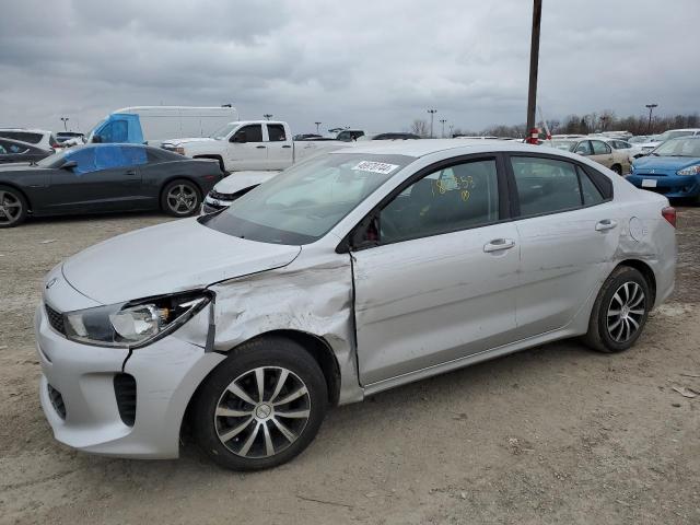 3KPA24AB8KE182353 - 2019 KIA RIO S SILVER photo 1