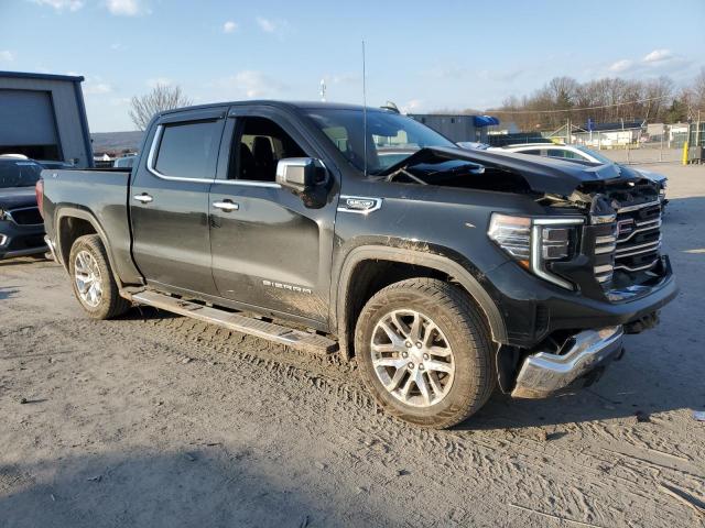 3GTUUDED8NG645491 - 2022 GMC SIERRA K1500 SLT BLACK photo 4