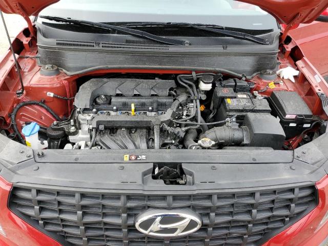 KMHRB8A35NU151579 - 2022 HYUNDAI VENUE SE RED photo 11