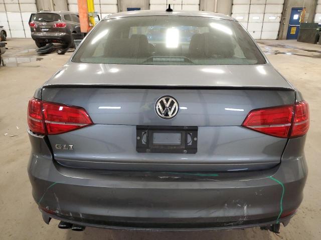 3VW4S7AJ7GM291239 - 2016 VOLKSWAGEN JETTA GLI SILVER photo 6