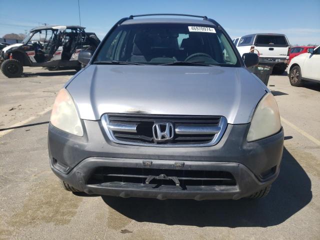 JHLRD78493C018806 - 2003 HONDA CR-V LX SILVER photo 5