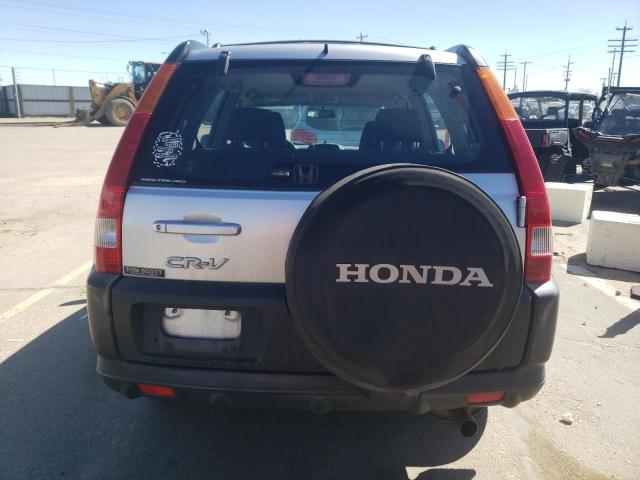 JHLRD78493C018806 - 2003 HONDA CR-V LX SILVER photo 6