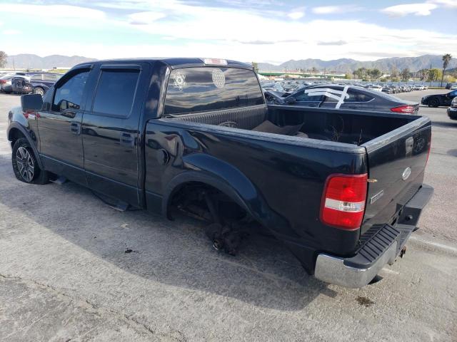 1FTPW12594KD38194 - 2004 FORD F150 SUPERCREW BLACK photo 2