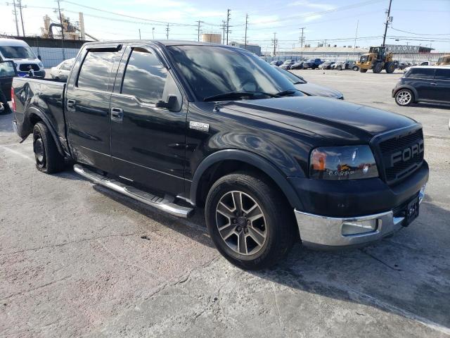 1FTPW12594KD38194 - 2004 FORD F150 SUPERCREW BLACK photo 4