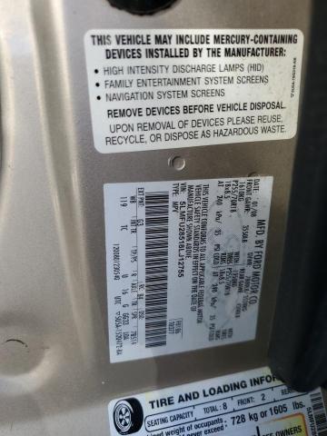 5LMFU28518LJ12755 - 2008 LINCOLN NAVIGATOR თაფლისფერი ფოტო 12