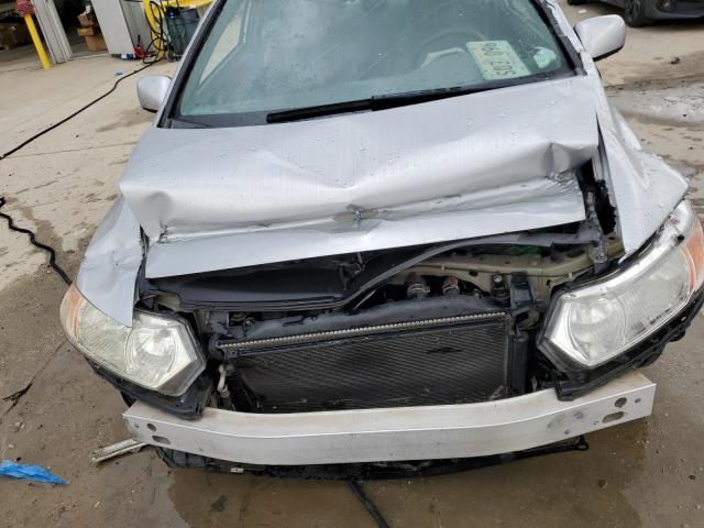 2HGFG1B60AH530450 - 2010 HONDA CIVIC LX SILVER photo 11