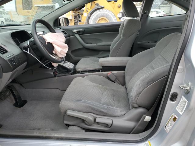 2HGFG1B60AH530450 - 2010 HONDA CIVIC LX SILVER photo 7