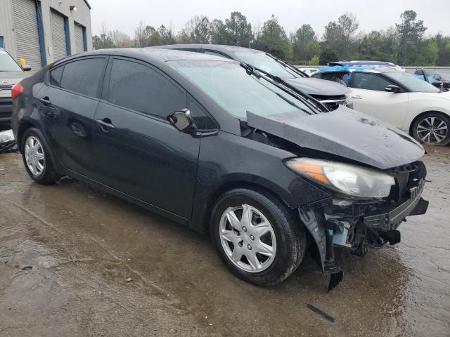 KNAFX4A66F5330816 - 2015 KIA FORTE LX BLACK photo 4