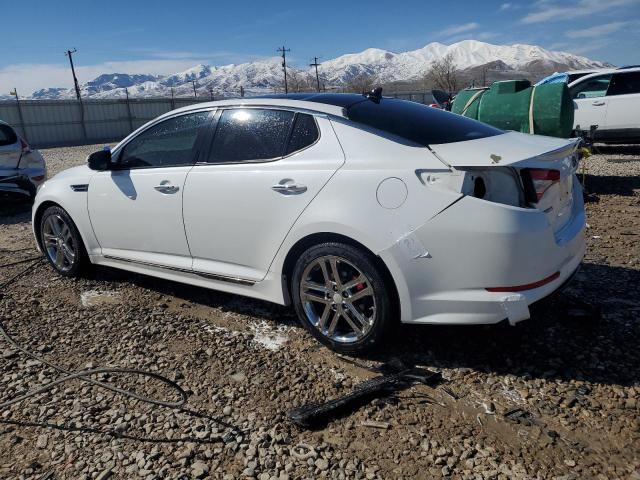 5XXGR4A63DG133113 - 2013 KIA OPTIMA SX WHITE photo 2