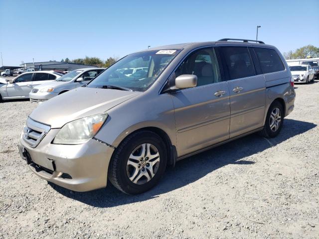 5FNRL38786B511211 - 2006 HONDA ODYSSEY EXL GOLD photo 1