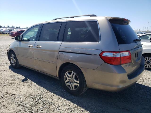 5FNRL38786B511211 - 2006 HONDA ODYSSEY EXL GOLD photo 2