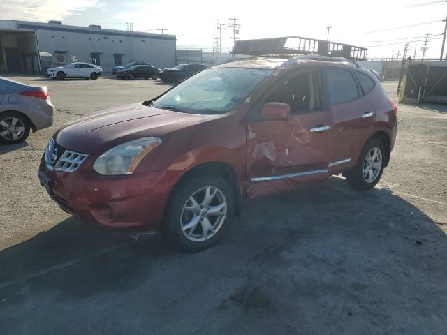 JN8AS5MT9BW185850 - 2011 NISSAN ROGUE S RED photo 1