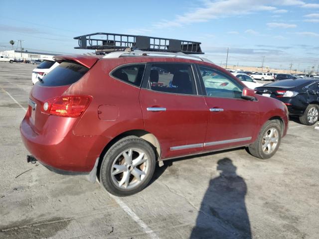 JN8AS5MT9BW185850 - 2011 NISSAN ROGUE S RED photo 3