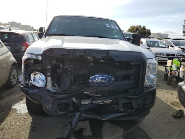 1FT7X2A66GEA39634 - 2016 FORD F250 SUPER DUTY WHITE photo 5