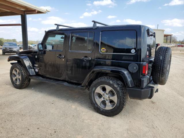 1J4GA59117L219282 - 2007 JEEP WRANGLER SAHARA BLACK photo 2