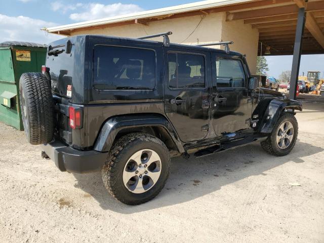 1J4GA59117L219282 - 2007 JEEP WRANGLER SAHARA BLACK photo 3