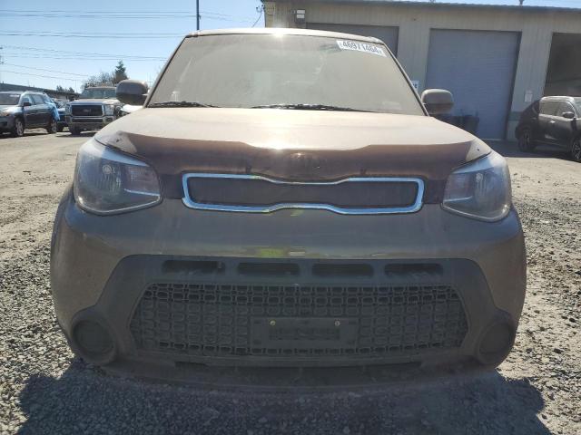 KNDJN2A2XF7231697 - 2015 KIA SOUL BROWN photo 5