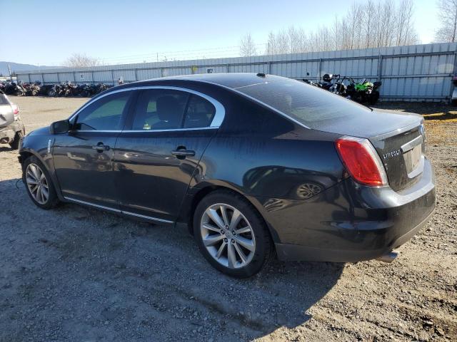 1LNHL9FT7BG609768 - 2011 LINCOLN MKS BLACK photo 2