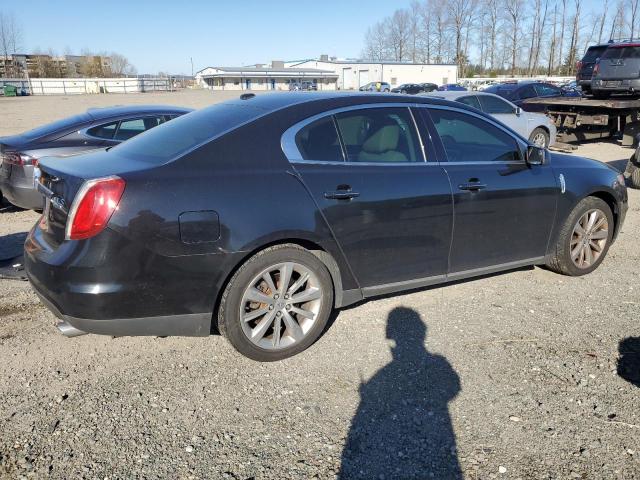 1LNHL9FT7BG609768 - 2011 LINCOLN MKS BLACK photo 3