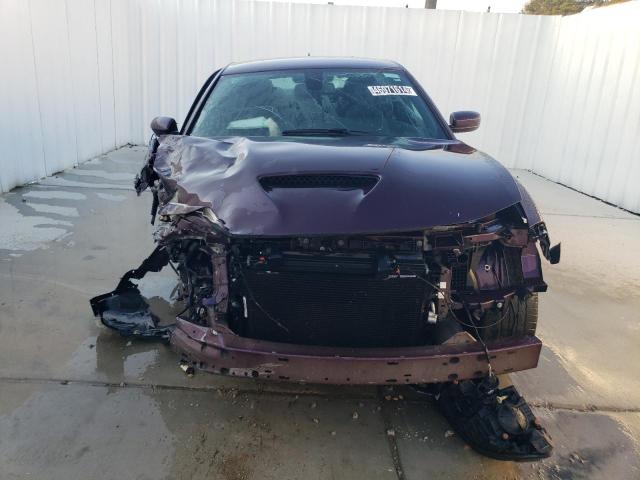 2C3CDXHG2MH642754 - 2021 DODGE CHARGER GT PURPLE photo 5