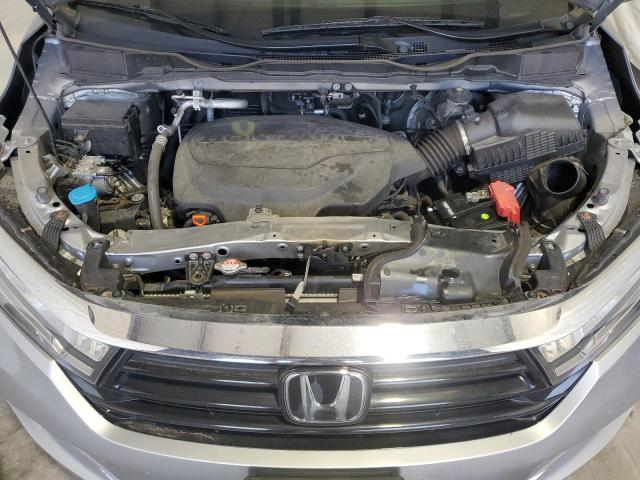 5FNRL6H20MB014477 - 2021 HONDA ODYSSEY LX SILVER photo 12