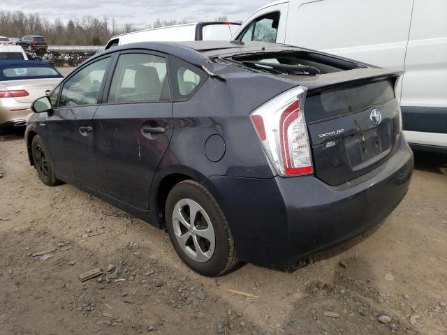 JTDKN3DU5D5630341 - 2013 TOYOTA PRIUS BLACK photo 2